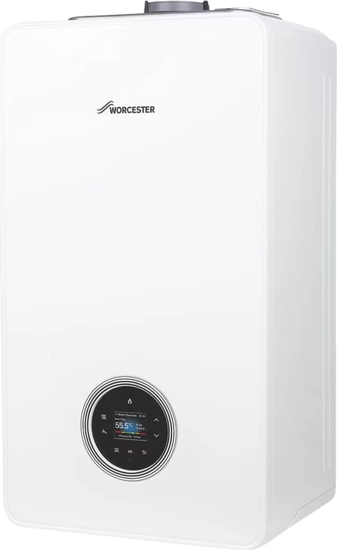 A compact wall-mounted combi boiler